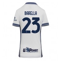 Inter Milan Nicolo Barella #23 Replica Away Shirt Ladies 2024-25 Short Sleeve